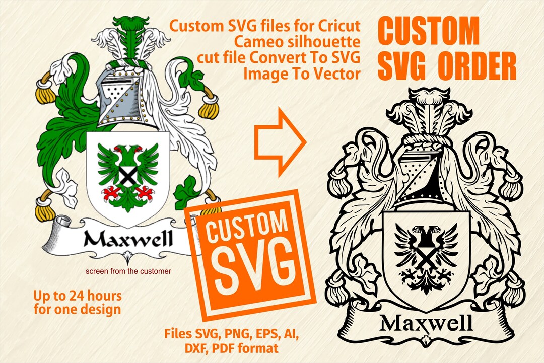 CUSTOM SVG Personalized Design, SVG Ordering, Portrait Customization ...