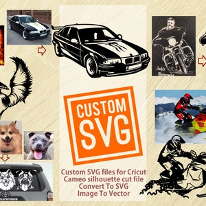 CUSTOM SVG Personalized Design, SVG Ordering, Portrait Customization ...