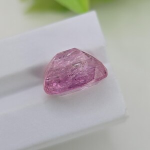 Natural Pink Imperial Topaz Cushion Cut Katlang Pakistan Untreated Loose Gemstone