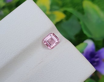 Espinélio rosa do Tadjiquistão, pedra natural transparente, solta, não aquecida e não tratada, facetada.
