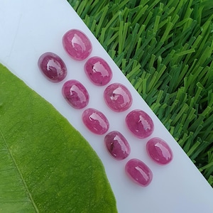 Ruby Stone Cabochon lot Natural Unheated Untreated Loose From Jegdalak Afghanistan