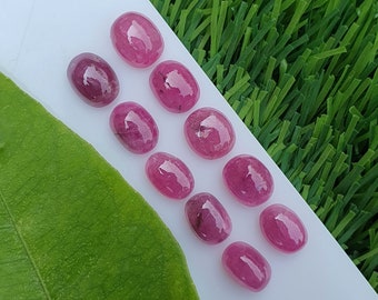 Ruby Stone Cabochon lot Natural Unheated Untreated Loose From Jegdalak Afghanistan