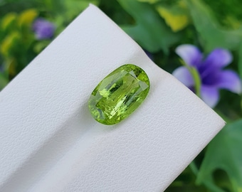 Peridot Stone Natural Untreated Loose Faceted Transparent From Pakistan