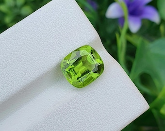 Peridot Stone Natural Untreated Loose Faceted Transparent From Pakistan