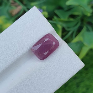 Ruby Stone Natural Unheated Untreated Loose Faceted From Arica