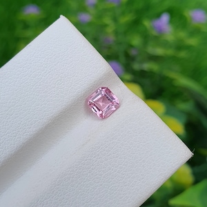 Pink Spinel Stone from Tajikistan Natural Loose Unheated Untreated Faceted