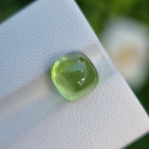 Peridot Stone Cabochon Shape Natural Untreated Loose Faceted Transparent From Pakistan