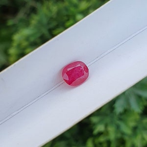 Ruby | natural | unheated | untreated | loose | faceted | from jegdalak afghanistan