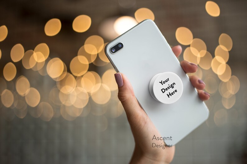 Download Agarre del teléfono / Pop Socket / Popsocket / Mock up / | Etsy