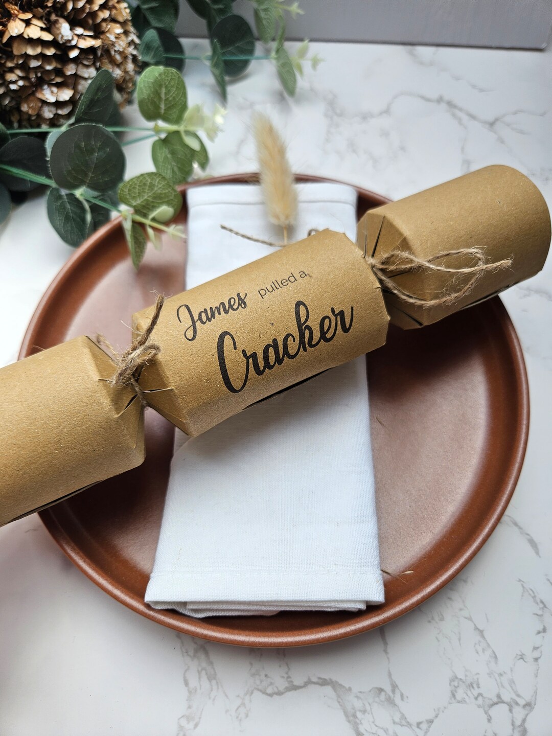 Christmas Cracker Wedding Favours customisable Etsy UK