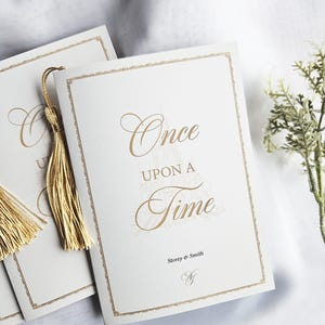 Fairytale Storybook Wedding Invitation (customisable) image 4