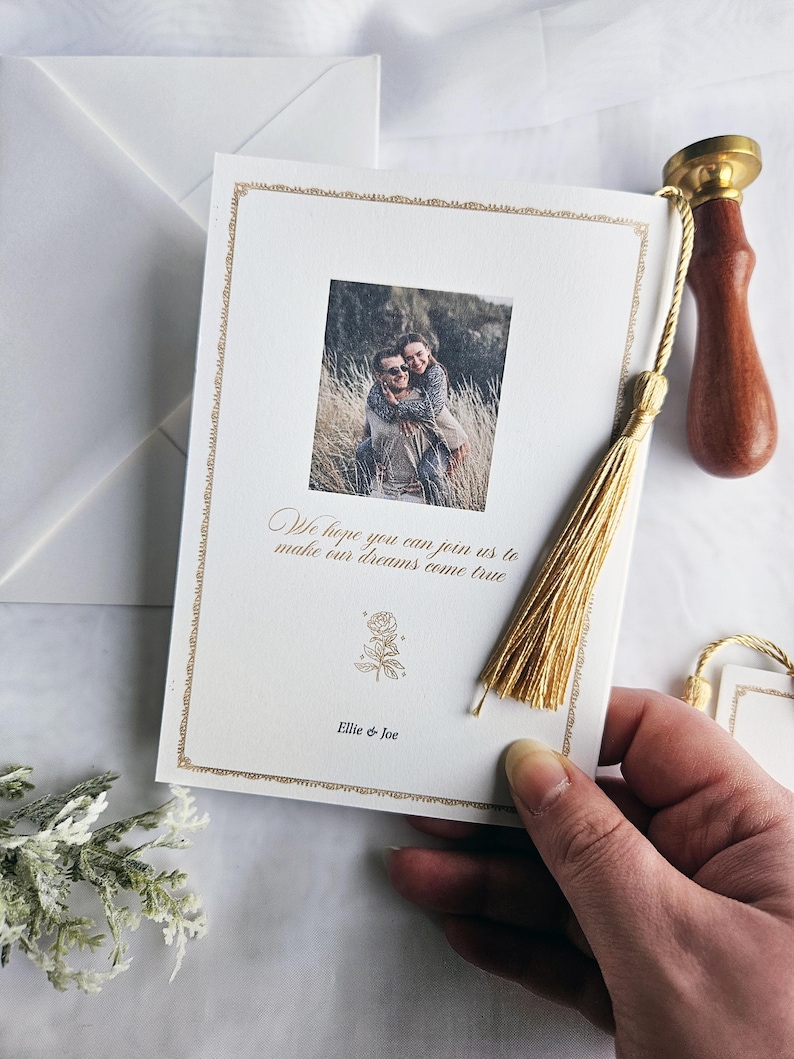Fairytale Storybook Wedding Invitation (customisable) image 6