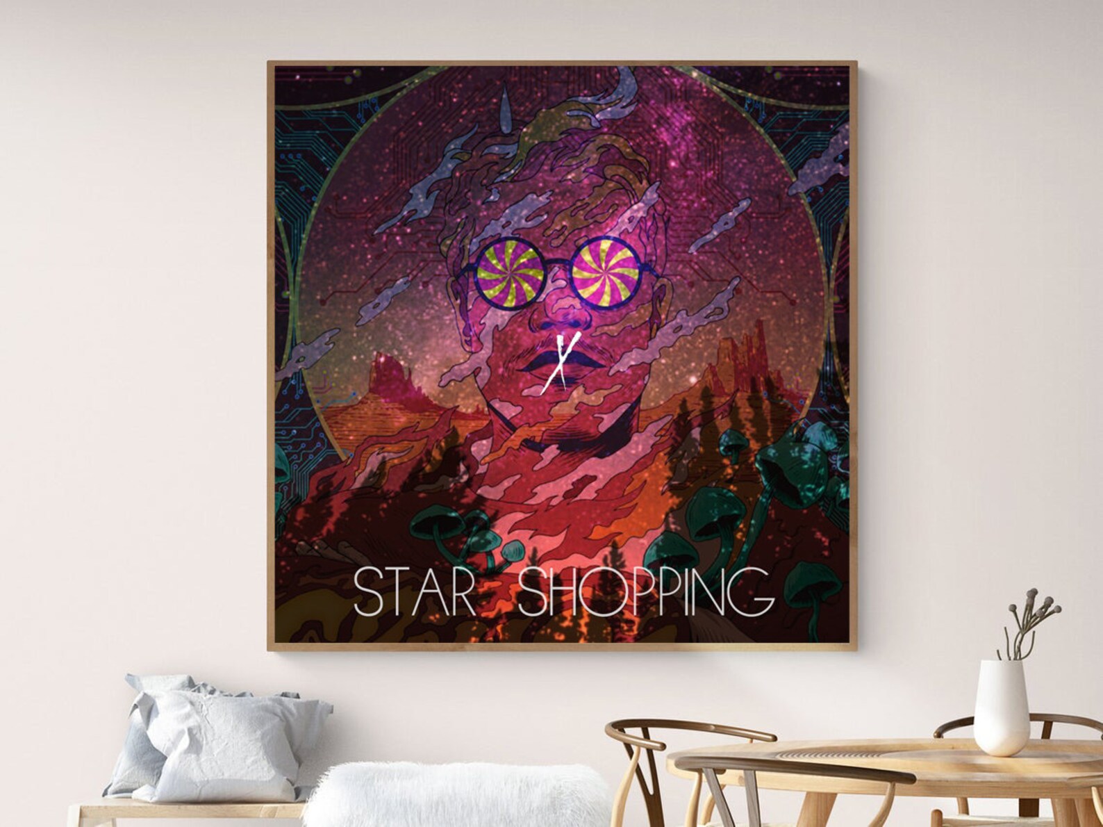 Lil Peep Star Shopping Single Cover Album Hip Hop Pop Poster Etsy