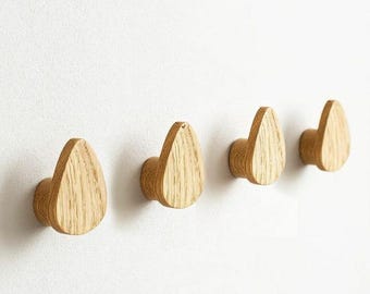 Perchero de madera para pared, ecológico, perchero de piedra para pared, perchero decorativo para pasillo, baño, armario.