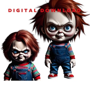 Chucky png , Chucky Horror movie png, clip art Halloween png, Cricut png Files , Childs play design, Digital File, t-shirt, sublimation
