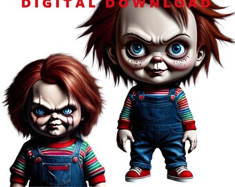Chucky png , Chucky Horror movie png, clip art Halloween png, Cricut png Files , Childs play design, Digital File, t-shirt, sublimation