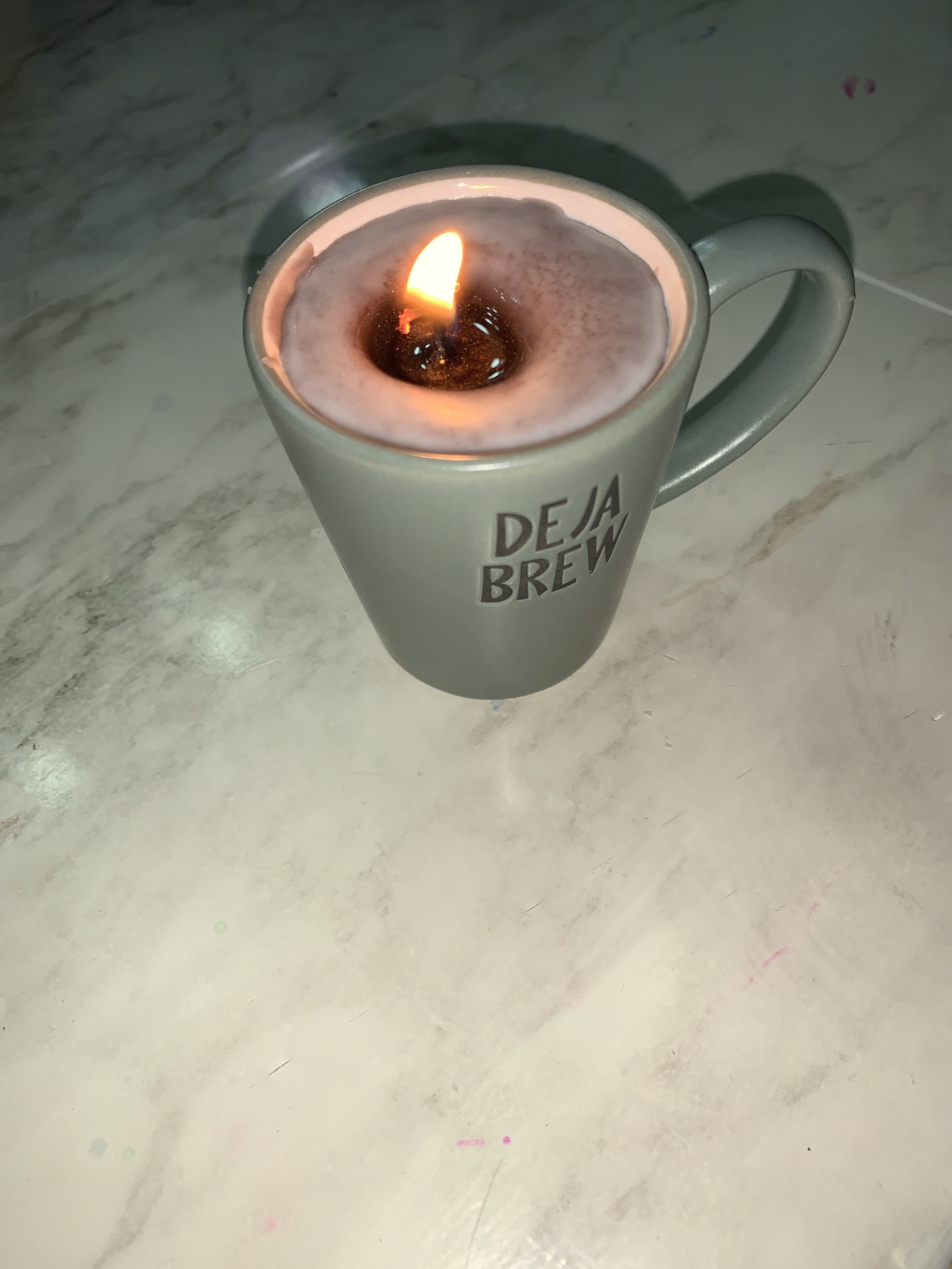 Coffee Mug Candles Etsy