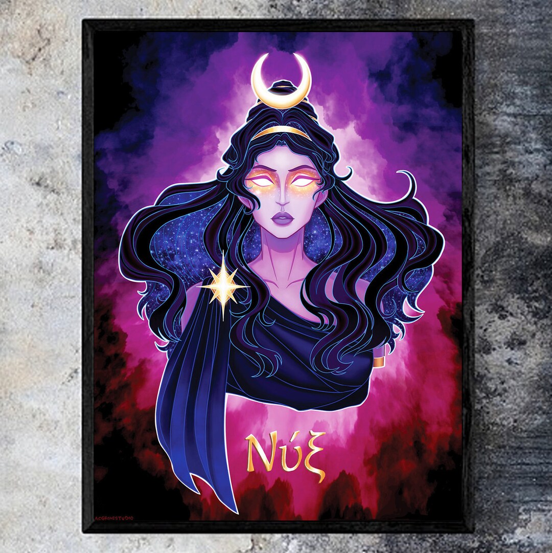 Nyx DIGITAL DOWNLOAD Griechische Göttin griechisches Etsy.de Nyx DIGITAL DOWNLOAD Griechische Göttin griechisches Etsy.de