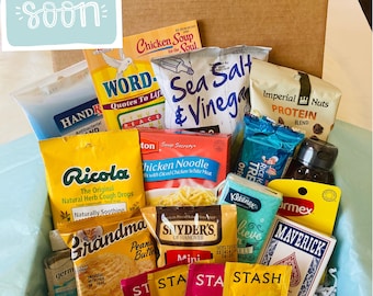 care package for teenager in hospital