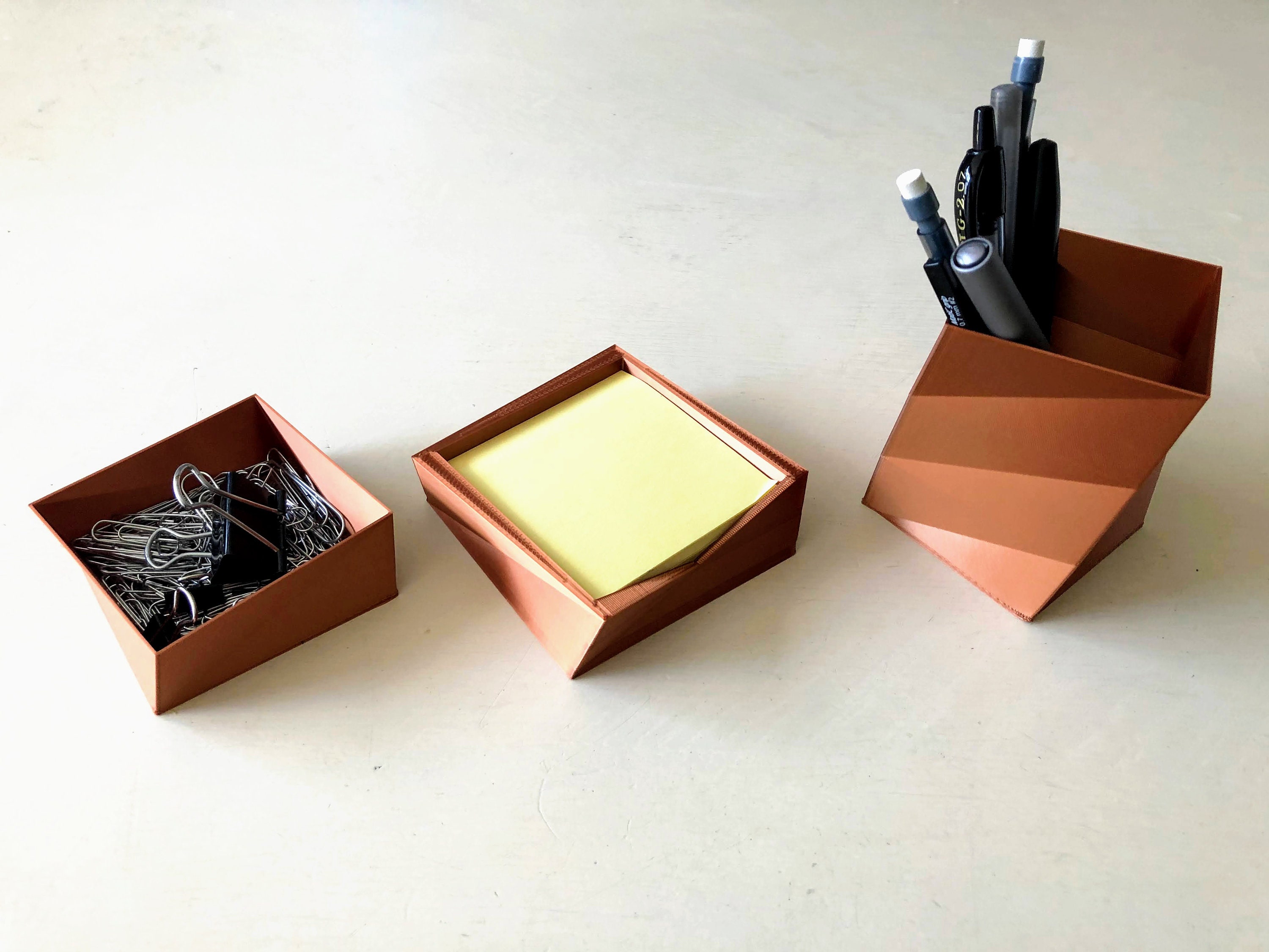 Pen Cup Holder Desk Organizer Makeup Brush Holder 3D Etsy