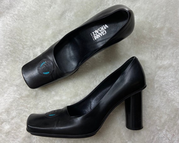 Gianni Versace Vintage Medusa Pumps