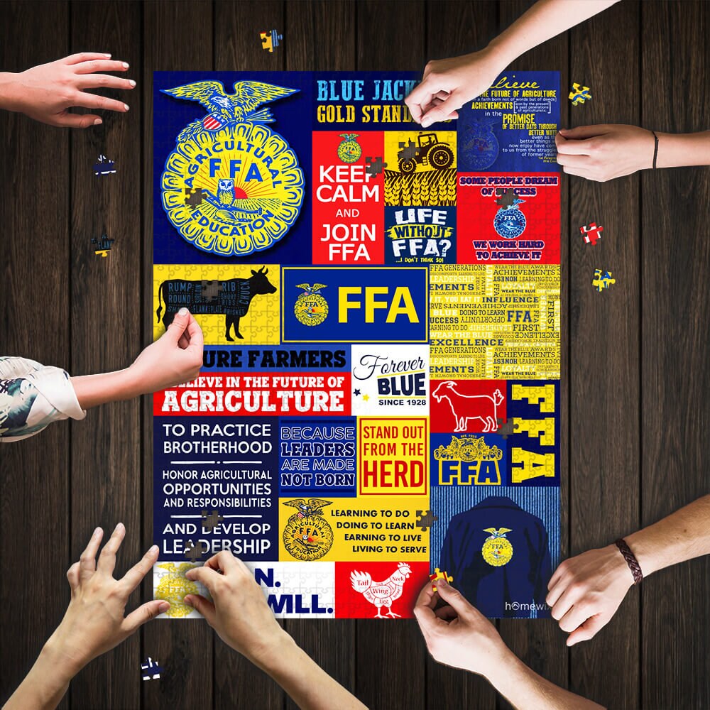 Ffa Future Farmers Of America Jigsaw Puzzle Thb2151pz 500 Etsy