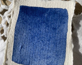 Mitternachtsblaues handgemachtes Aquarell