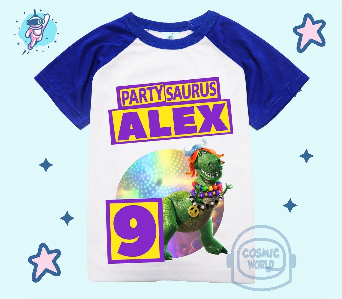 rex from toy story shirt