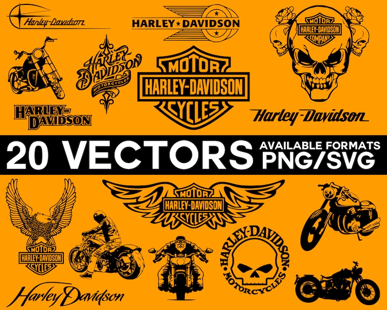 Download Harley Davidson Svg Bundle Motorcycle Harley Davidson Motors Logo Vector Svg File Racing Logos Svg Vector Bundle Motorcycle Vectors Ai Drawing Illustration Art Collectibles Dekorasyonu Net