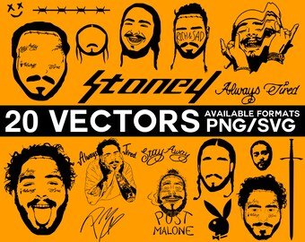 Post Malone Svg Etsy