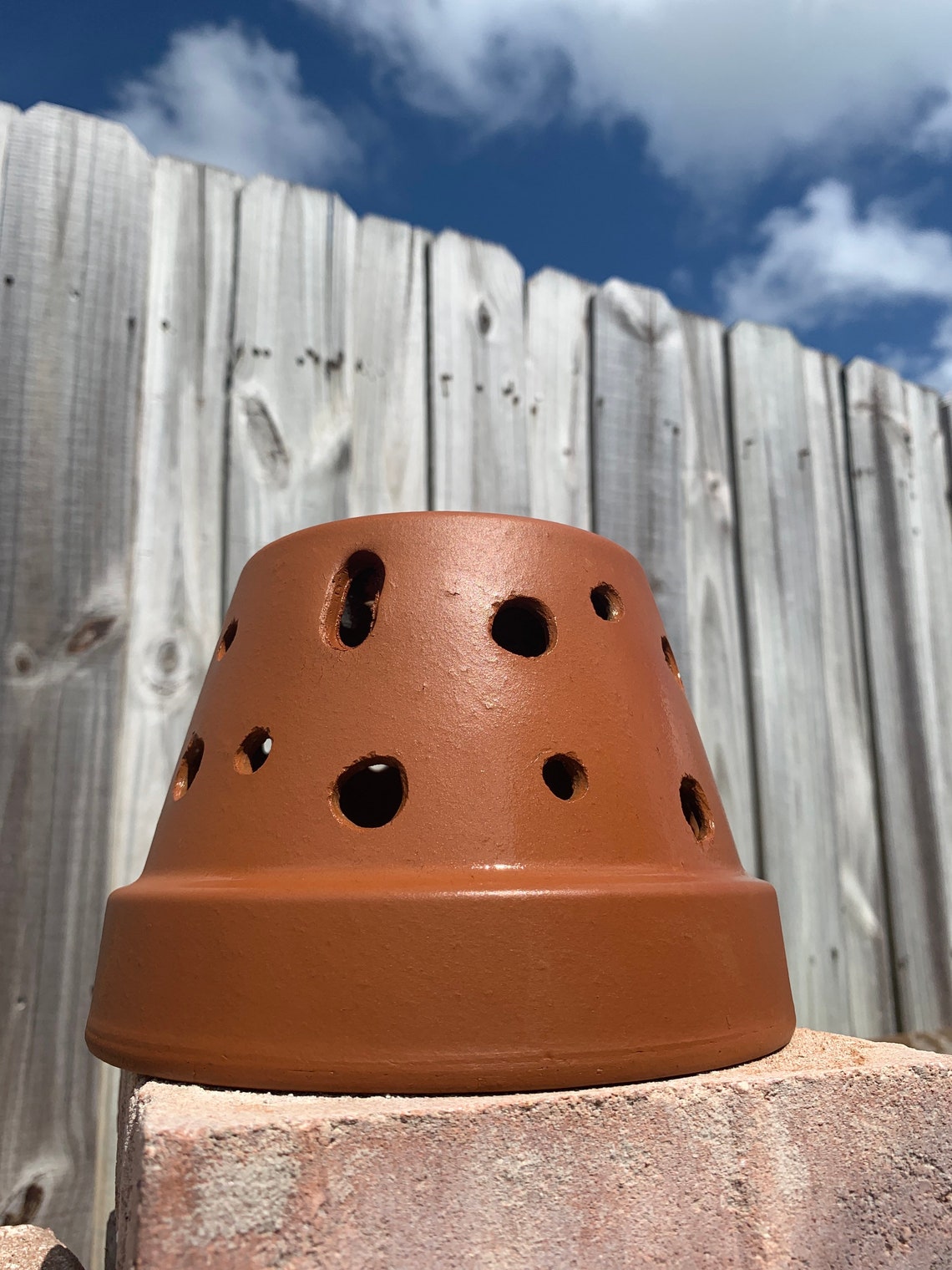 6in Orchid Pot with Holes hand finished Etsy