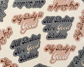 Good Body Magnets / MAGNET / My Body Is Good / All Bodies Are Good Bodies / body image