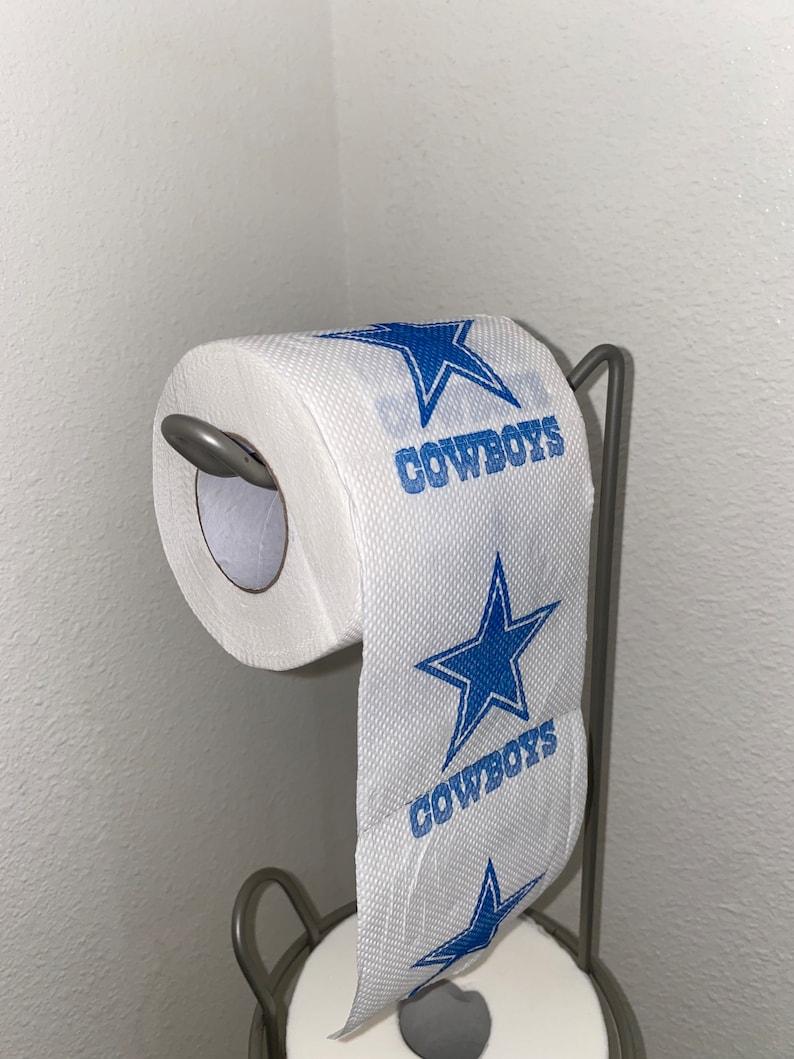 Dallas Cowboys Toilet Paper Etsy