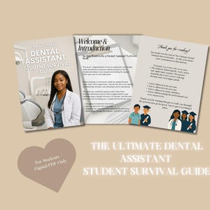 Survival Guide für Zahnärzte - Lerntipps, Externship Hilfe, Zertifizierungsvorbereitungen - Digitaler PDF-Download