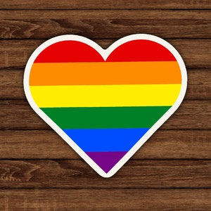 Autocollant de fierté arc-en-ciel, autocollant LGBTQ, drapeau de fierté progressiste, autocollant de fierté, autocollant de fierté gaie, autocollant de progrès