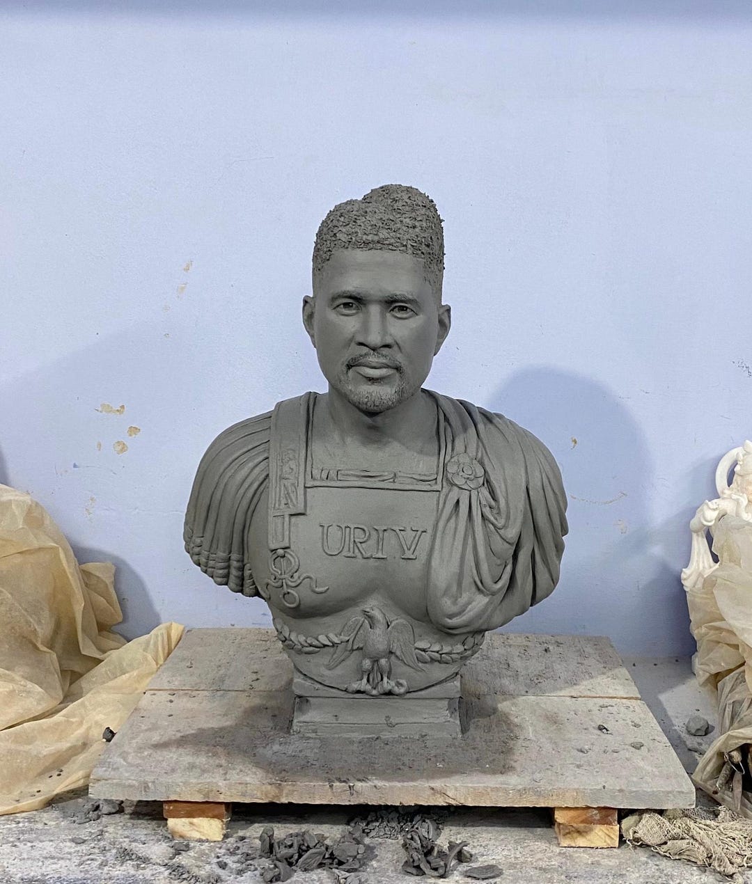Life Size Custom Sculpture by Photo Commission/ Personalised Memorial ...