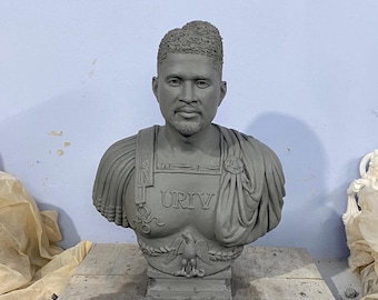 Life size Custom sculpture by photo commission