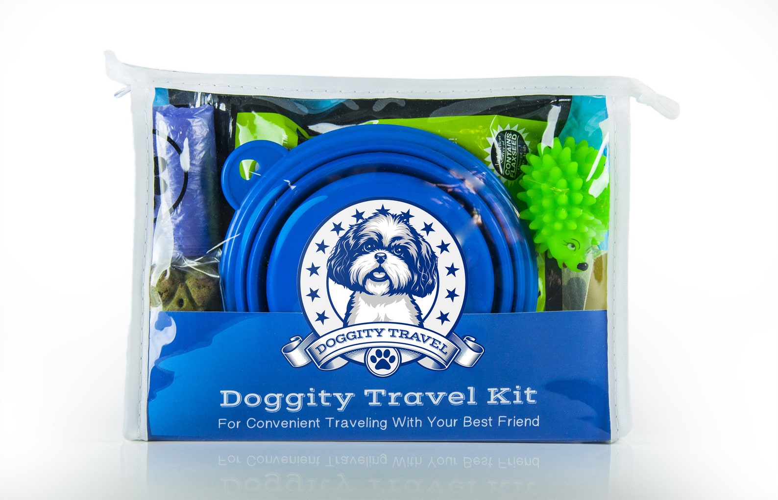 Dog Travel Kit with Tote Bag Travel Bag Dog Supplies in Bag Etsy