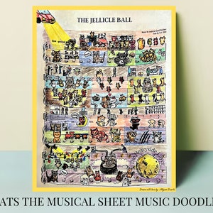 CATS THE MUSICAL, Sheet Music Doodle.