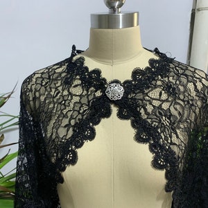 Bridal Lace Shrug Bolero Cape Wrap Jacket Shawl Summer Wedding Shrug Bride Accessories