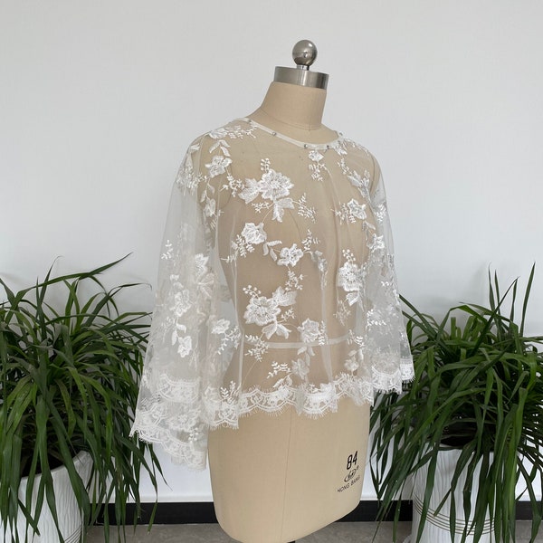 shawl for lace dress