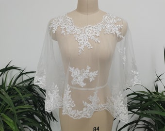 Lace Shawl Bridal Wedding Shawl Prom Party Dress Coat Wrap Shawl Wedding Shawl