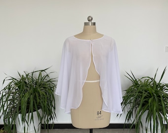 Wedding Shawl Chiffon Shawl Shawl Wedding Jacket Women Shrug Bolero Wraps Wraps Chiffon Wraps Evening Cape