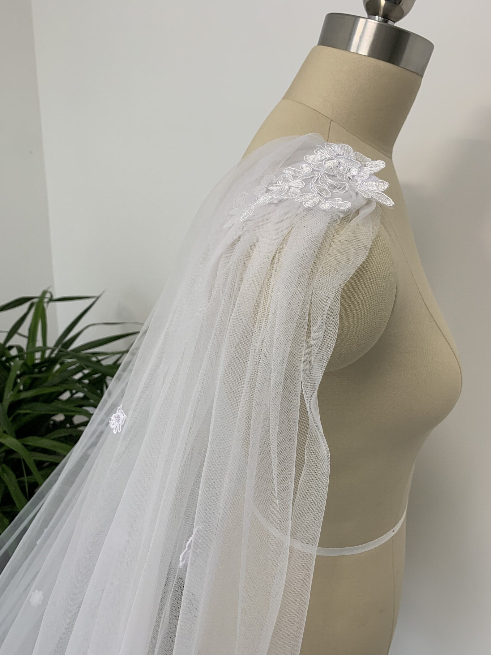 tulle shawls
