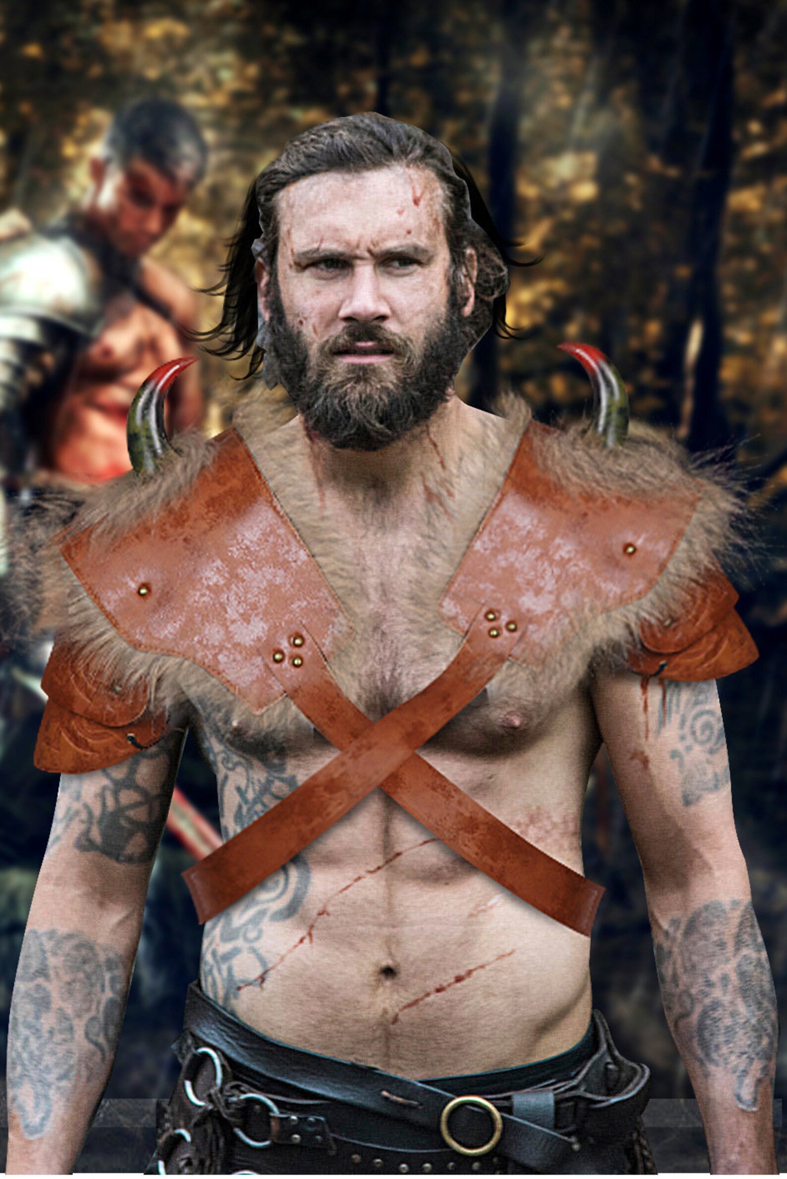 Medieval Viking Armor Shoulder Armor Shoulder Armor Shoulder Etsy