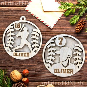 Stadium Series Spotlight Ornaments,Personalized laser ,Sized for Glowforge, Baseball Male Options SVG, PDF, AI File Download,Baseball Laser