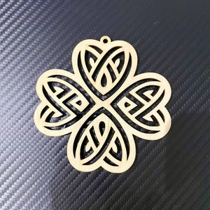 Croce celtica di benedizione irlandese, biglietto di auguri con storie di benedizioni, ciondolo per auto, ornamenti con storie di benedizione irlandese in formato svg, file laser con ornamenti con nodi celtici