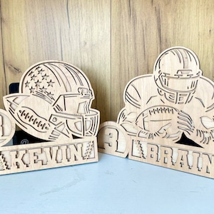 Stadium Series Football Signage 2 Designs Included,SVG File Download - Sports Personalized laser files
