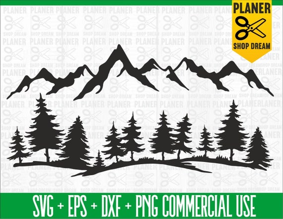 Free Free 51 Mountain Tree Line Svg SVG PNG EPS DXF File