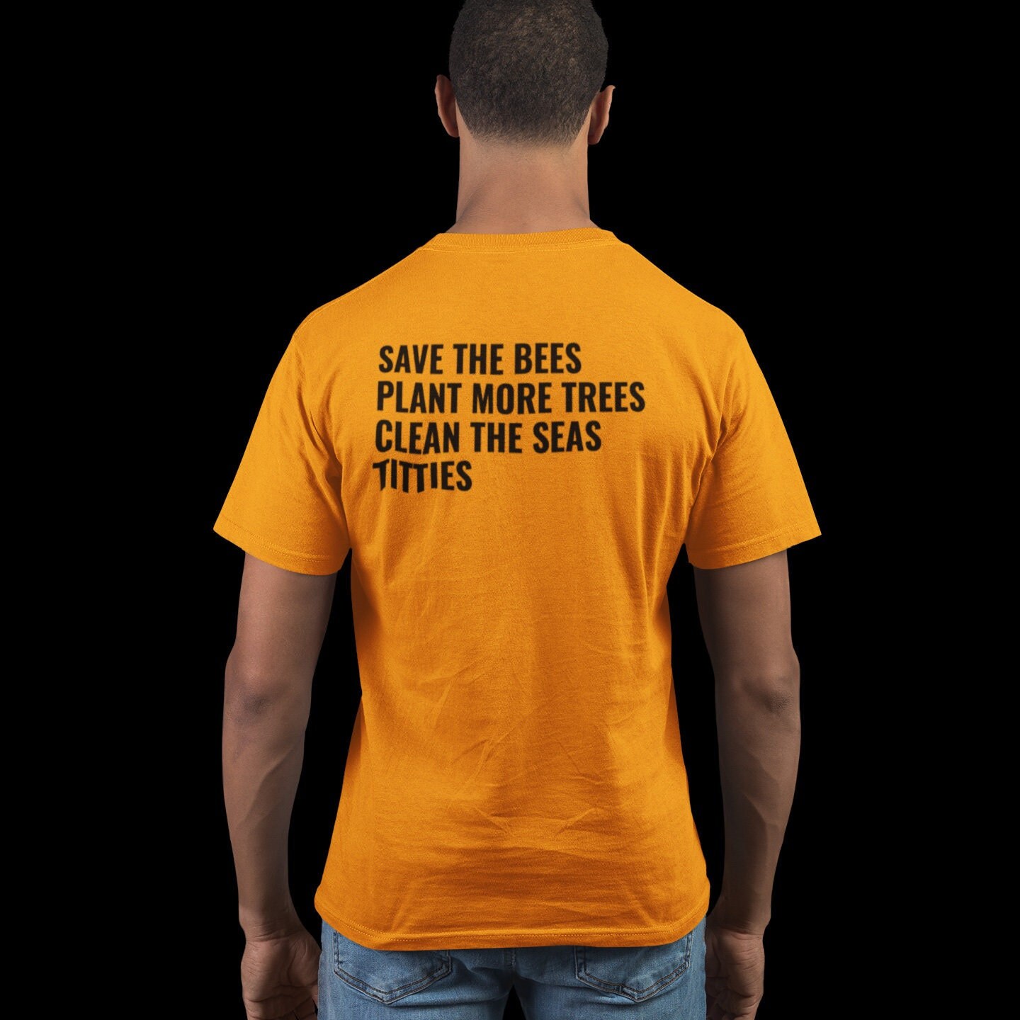 Help More Bees Plant More Trees Clean The Seas Tshirt Help More Bees Plant More Trees Clean The Seas Tshirt